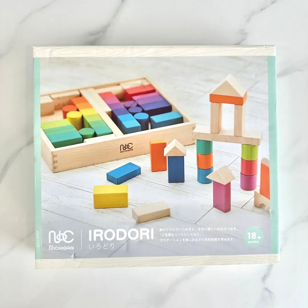 ニチガン イロドリ積み木