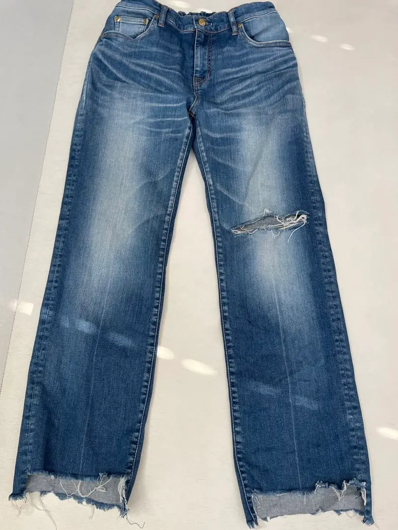 サート　ビッグジョン　サイドスリットデニムパンツ 楽天市場】【中古】SURT × BIG JOHN / サート × ビッグジョン