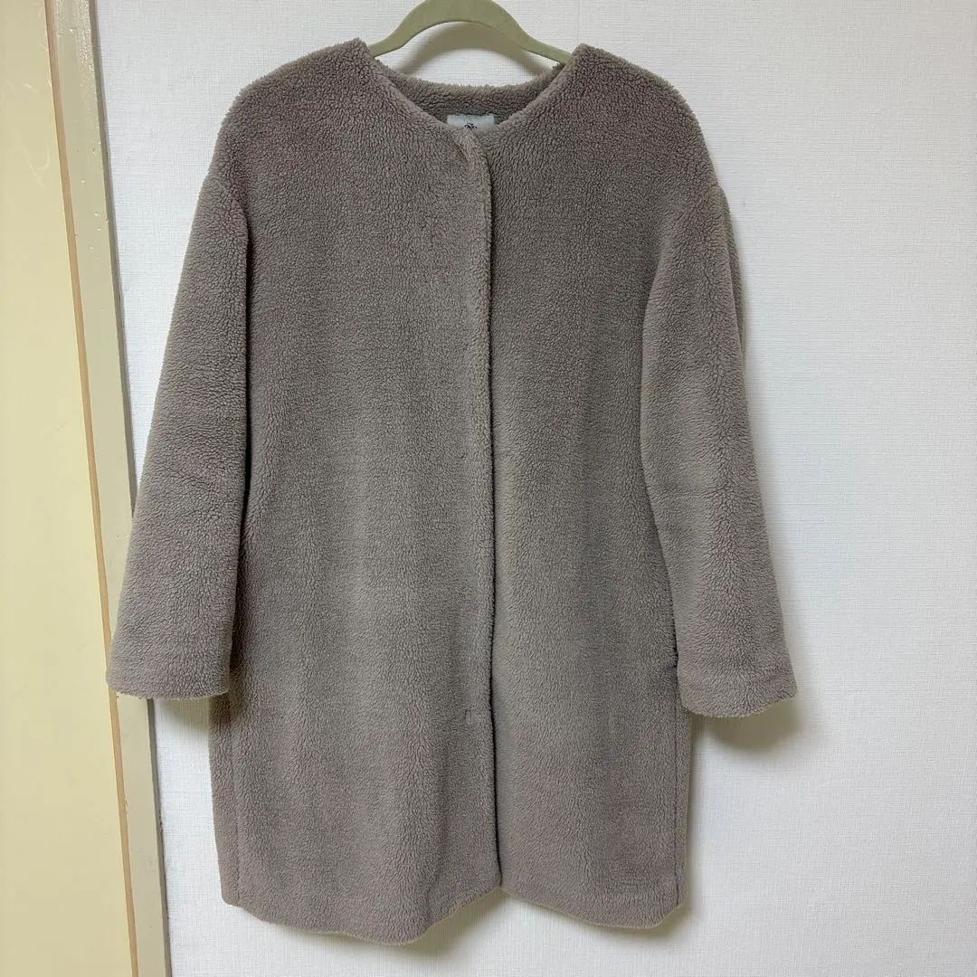 Thumbnail of nano UNIVERSE Fleece Mouton Coat, Gray
