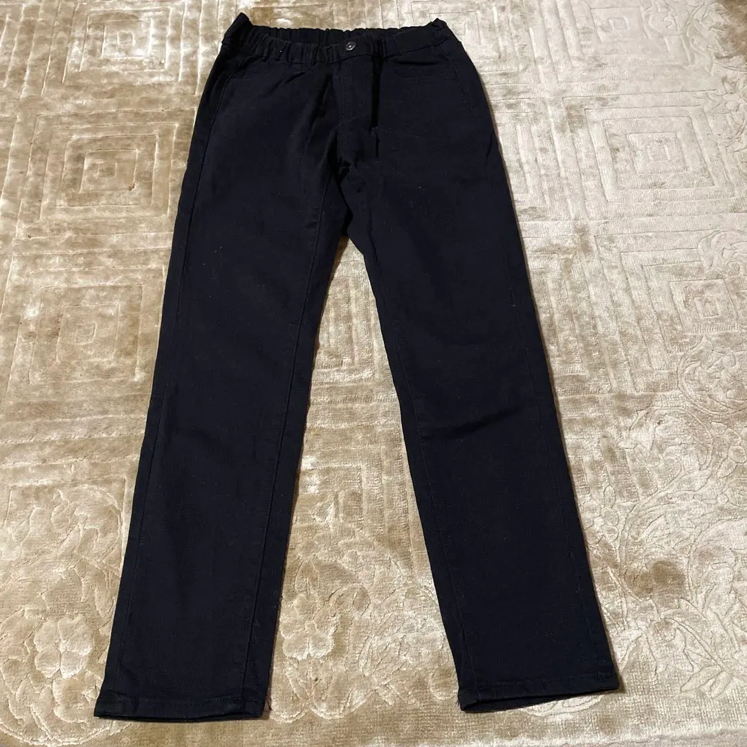 Thumbnail of Uniqlo jeans, 140cm, black