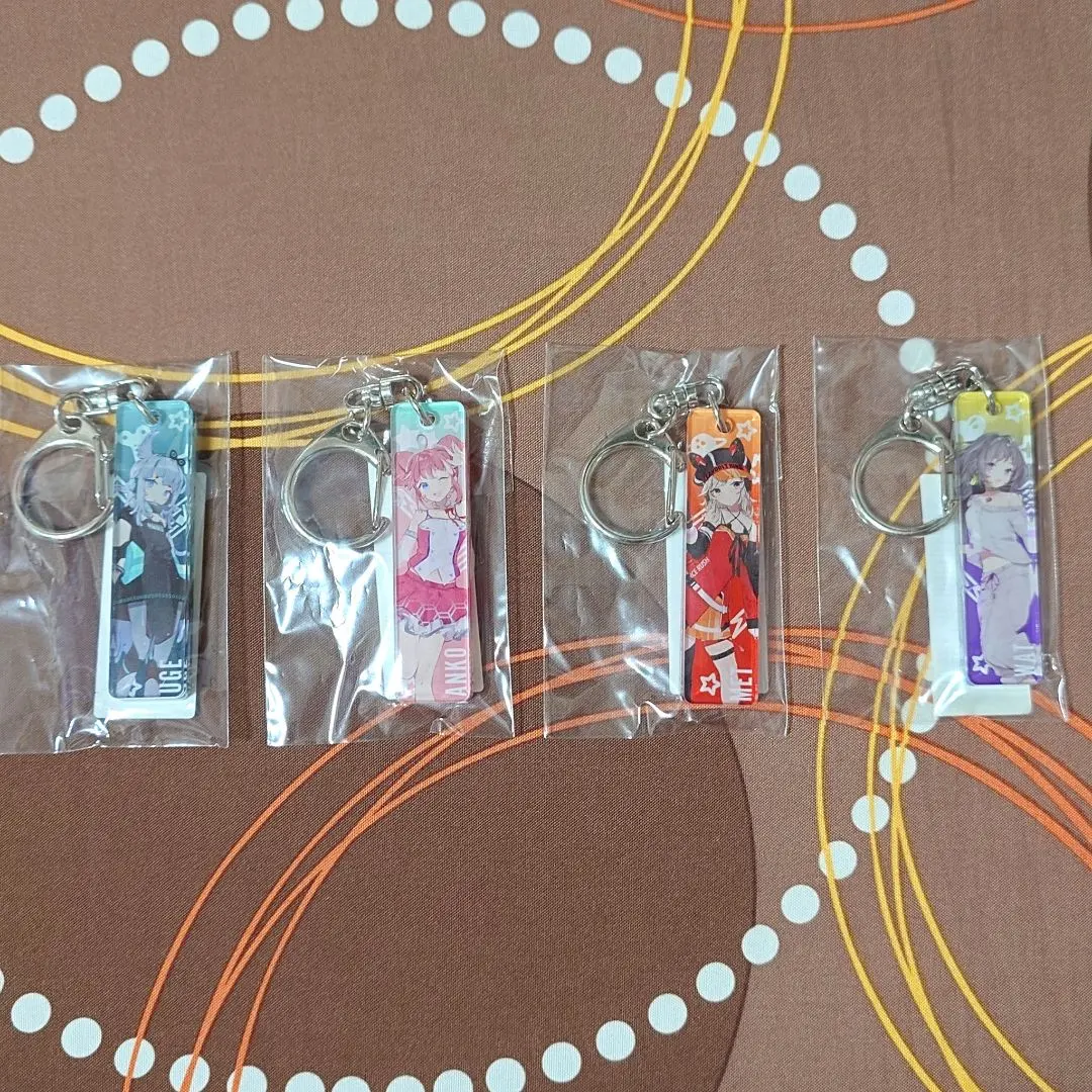 Thumbnail of VTuber Nanashi Fes Do It! V-Ap Keychains Set