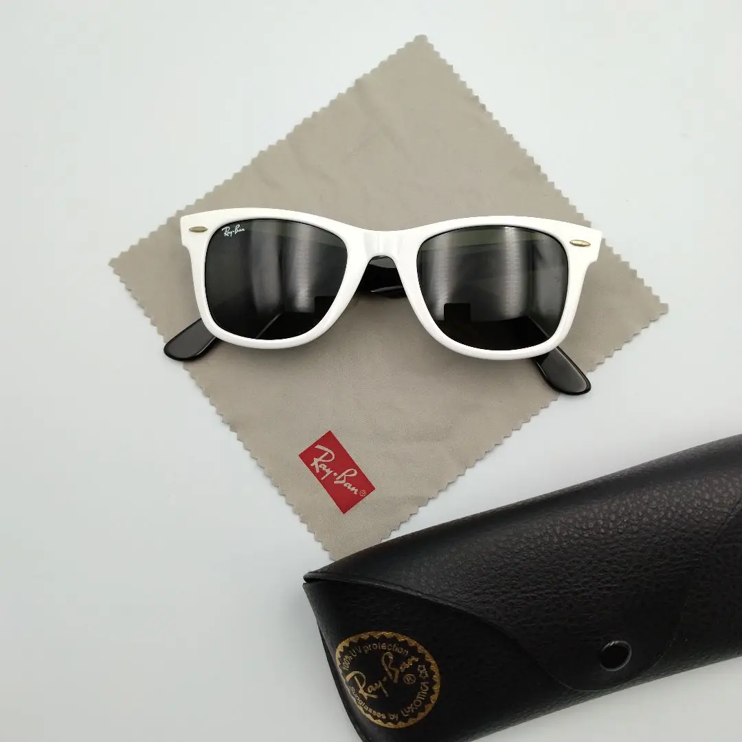 Ray-BanサングラスRB2140 956 50◻︎22 3N ホワイト Ray-Ban(レイバン) / サングラス/RB2140/Wayfarer/ウェイ