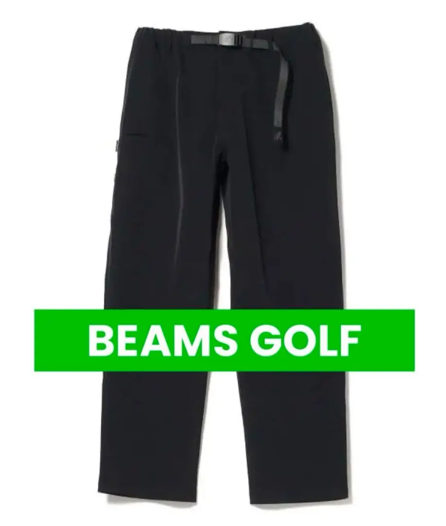 美品　ビームスゴルフ　グラミチコラボ　クライミングパンツ　ゴルフパンツ 中古 メンズ ビームスゴルフ BEAMSGOLF パンツ L 黒 ブラック
