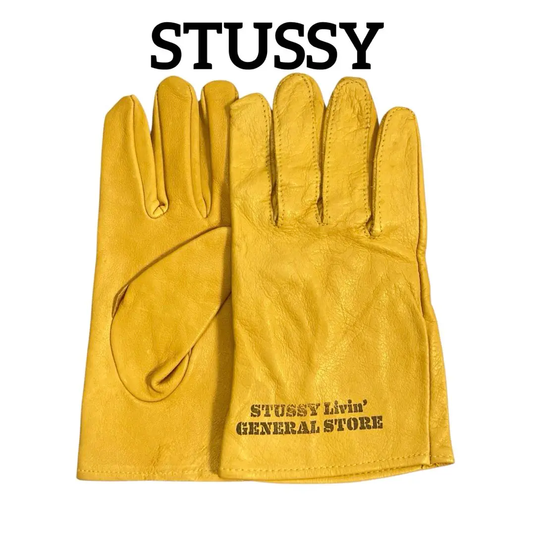 未使用　ステューシー ワークグローブ　手袋 STUSSY - stussy ワークグローブの通販 by Orlando