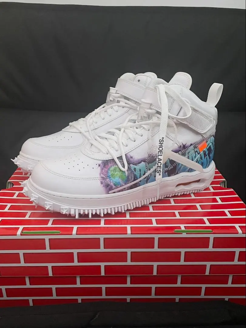 2025年最新】Off-White Nike air force 1 mid graffitiの人気