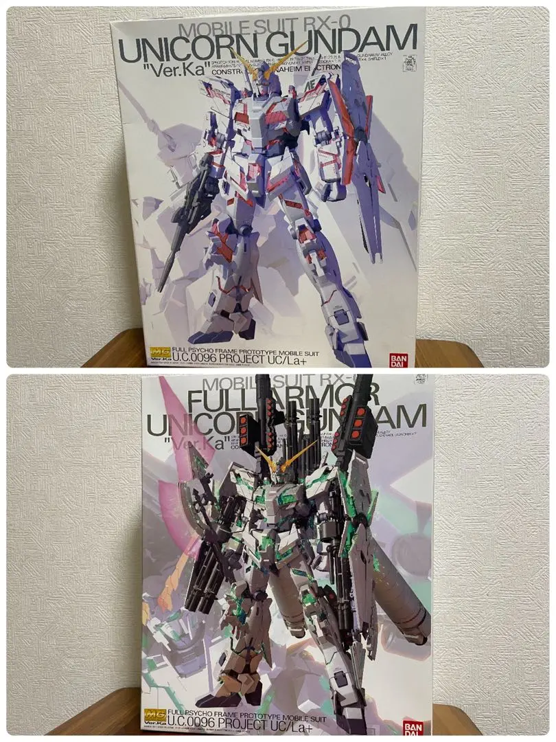 【未使用】MG 1/100 フルアーマーユニコーンガンダム　Ver.Ka MGEX「1/100 ユニコーンガンダム Ver.Ka」、MG「1/100 フル