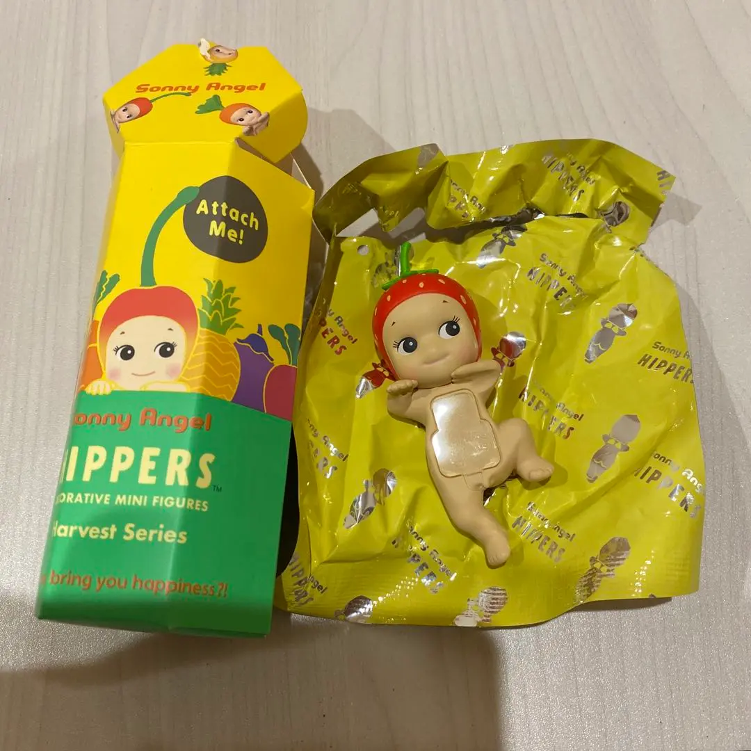 SonnyAngel ソニーエンジェル　ヒッパーズ　ハーベスト　いちご① ソニーエンジェル いちご ハーベストシリーズ ピッパーズ - メルカリ