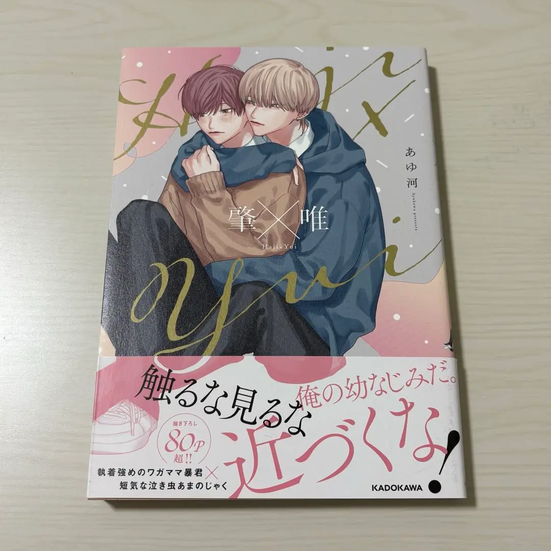 オール描き下ろし！ SNSで大人気の幼なじみBLの『肇×唯』が