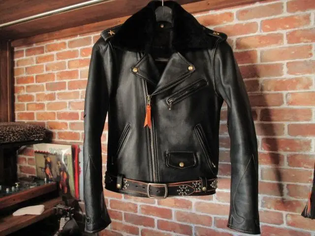 希少✨ VANSON A-2 レザーフライトジャケット ホースハイド 短丈 40