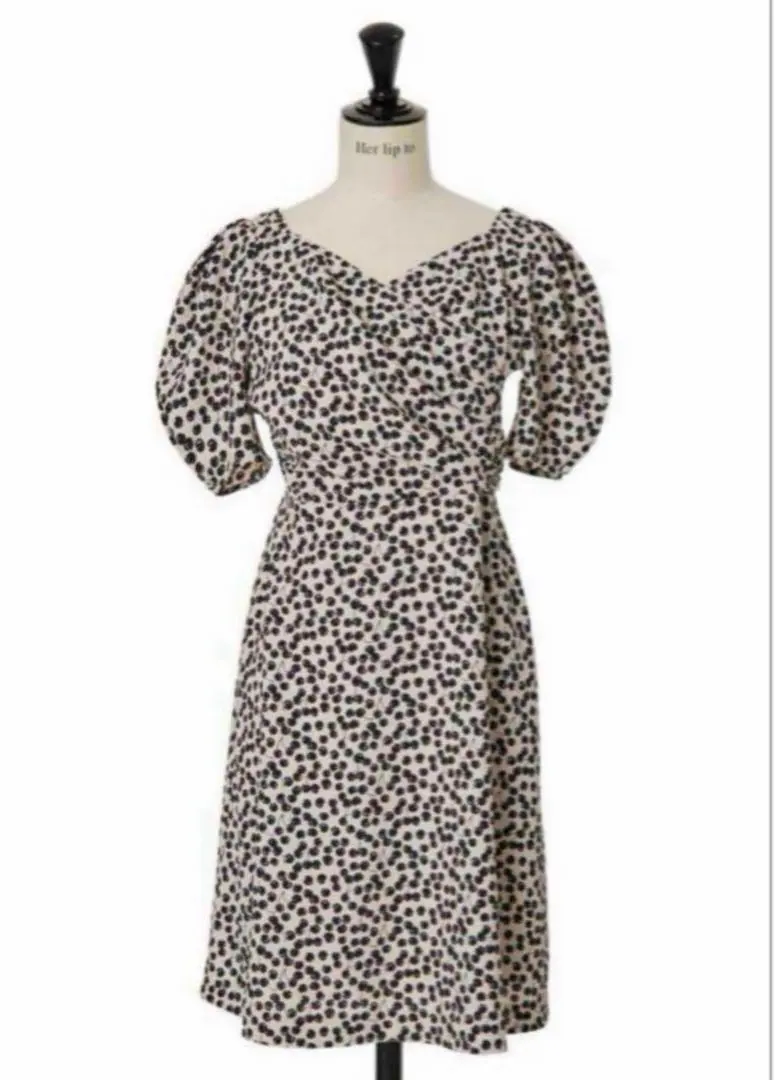 ワンピース Cherry Pattern Cache-Coeur Mini One-Piec 8月中旬発送】Cherry Pattern Cache-Coeur One-Piece