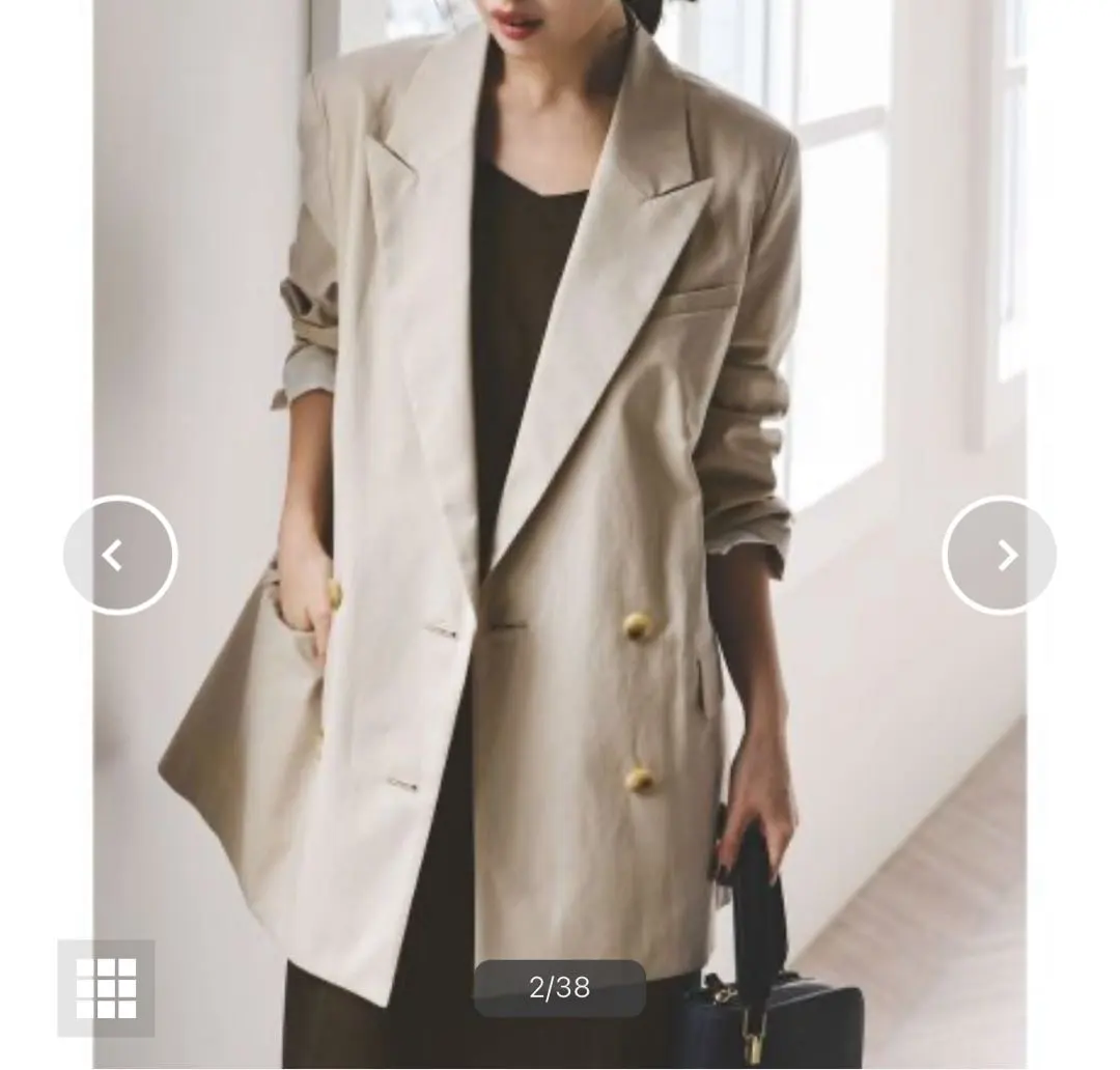 Thumbnail of Noble 2025 Double-Breasted Tailored Jacket