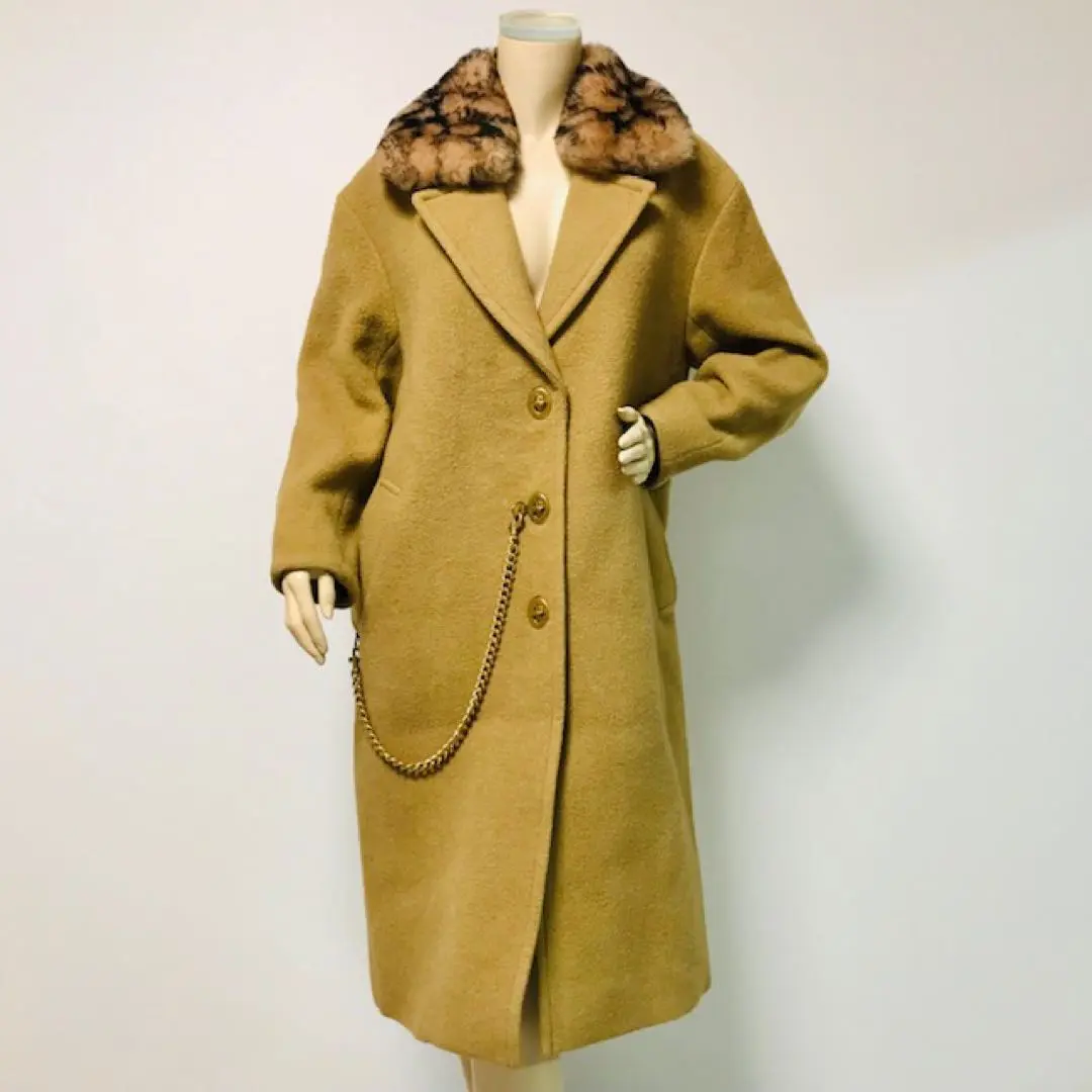 COACH(コーチ)ムートン襟とレオパード柄ライナー付きトレンチコート★未使用品 トレンチ コート（トレンチコート）｜COACH（コーチ）の