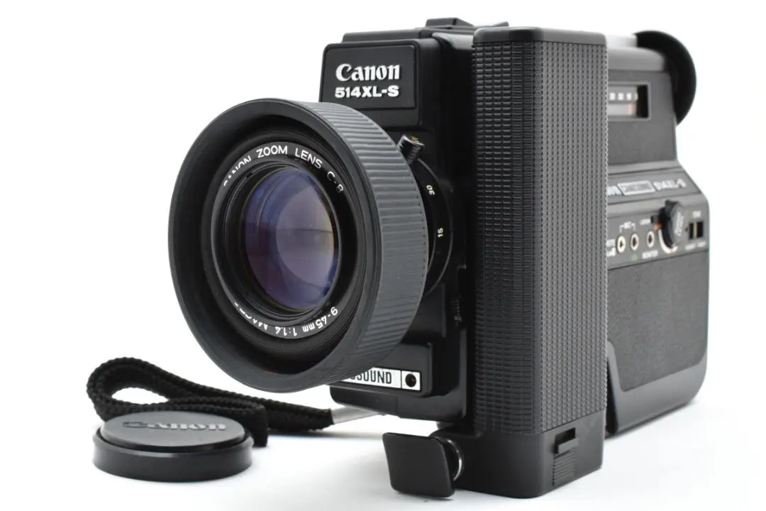 現状品 通電OK Canon 514XL-S 8mmフィルムカメラ マイク付き 2025年最新】Canon 514xl-sの人気アイテム - メルカリ
