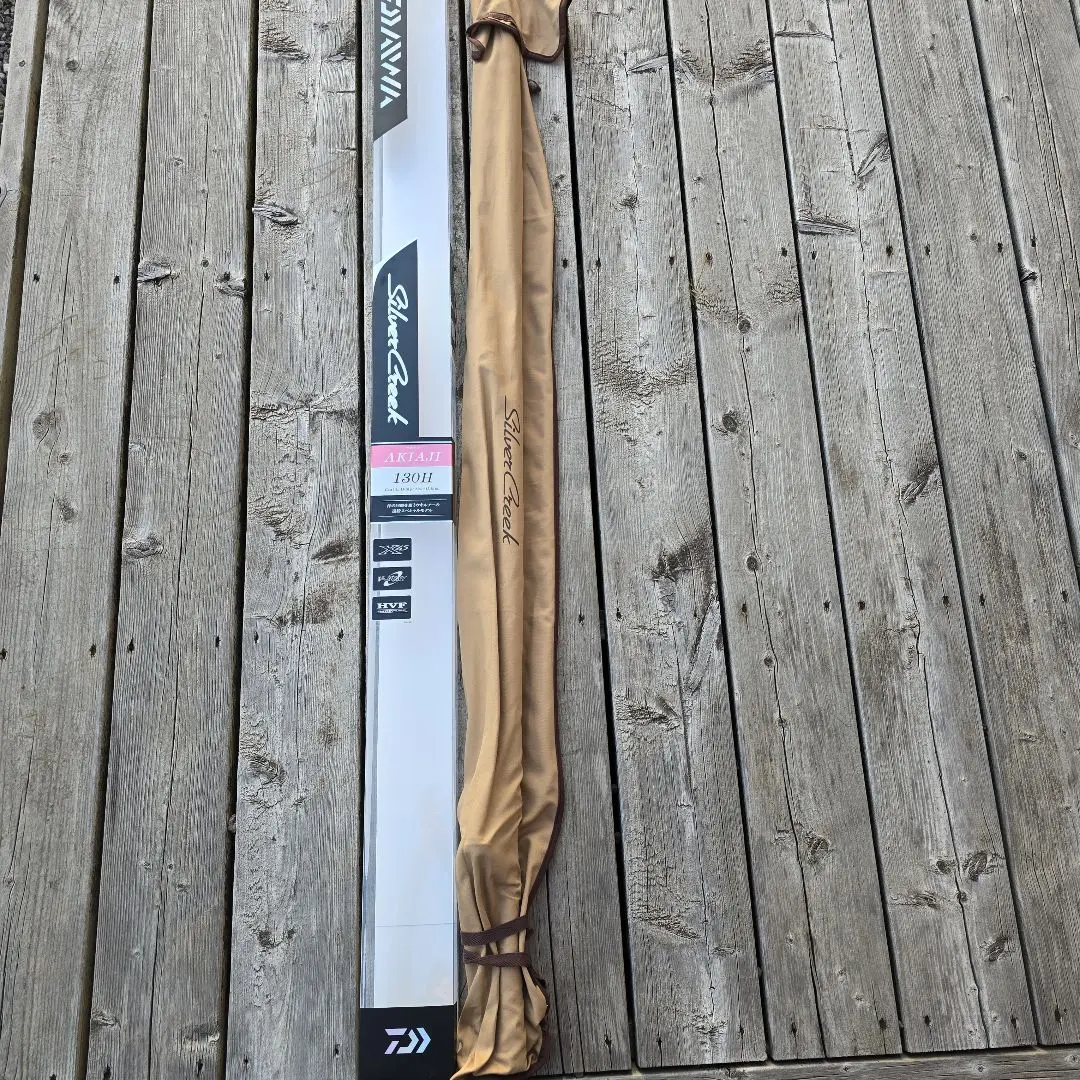DAIWA - □□DAIWA ダイワ シルバークリーク AK(アキアジ) 130H 05809532 DAIWA ダイワ シルバークリーク AK アキアジ ロッド 130H｜中古
