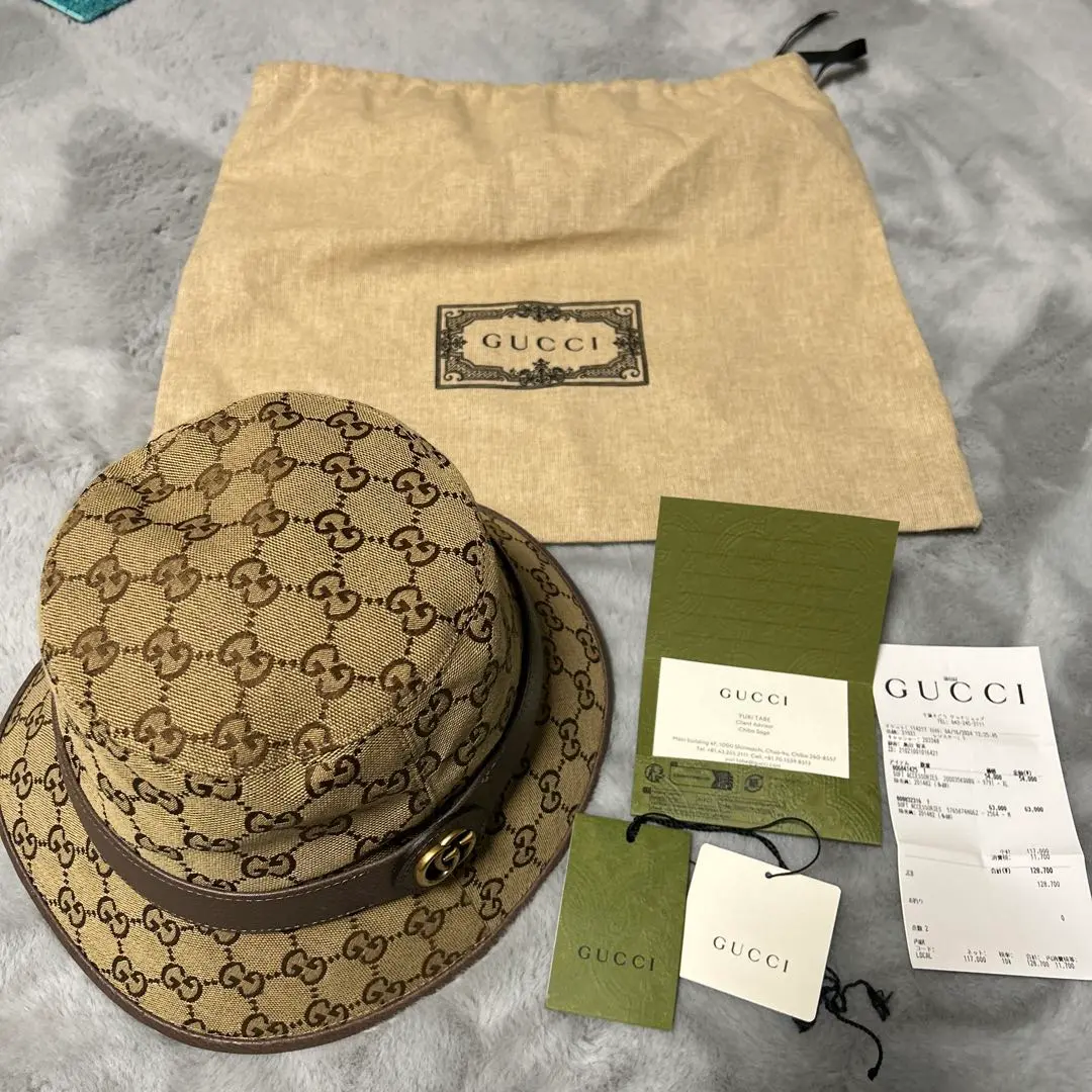 2025年最新】GUCCI カラー：ベージュ系 バケットハットの人気