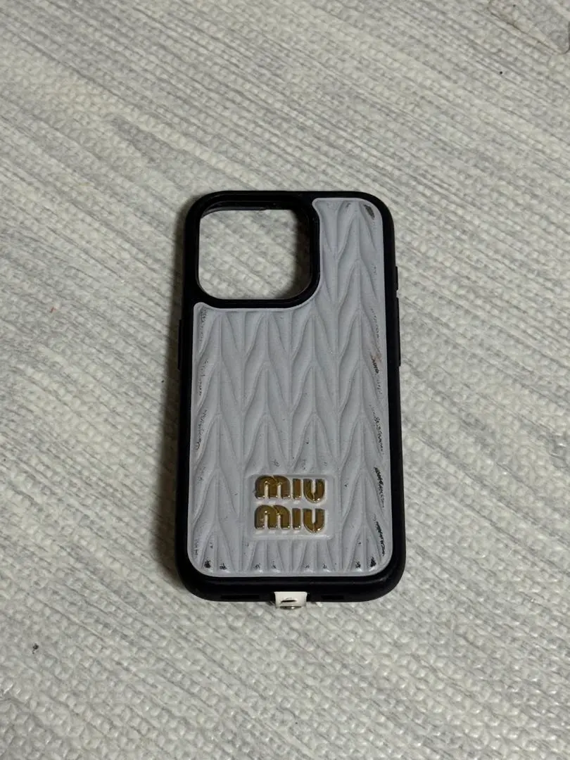 MIU MIU - 8/3限定価格☆MIUMIU ミュウミュウ ホリディ限定 iPhone11 MIUMIU ミュウミュウ レースアップ ブーツ レザー レディース