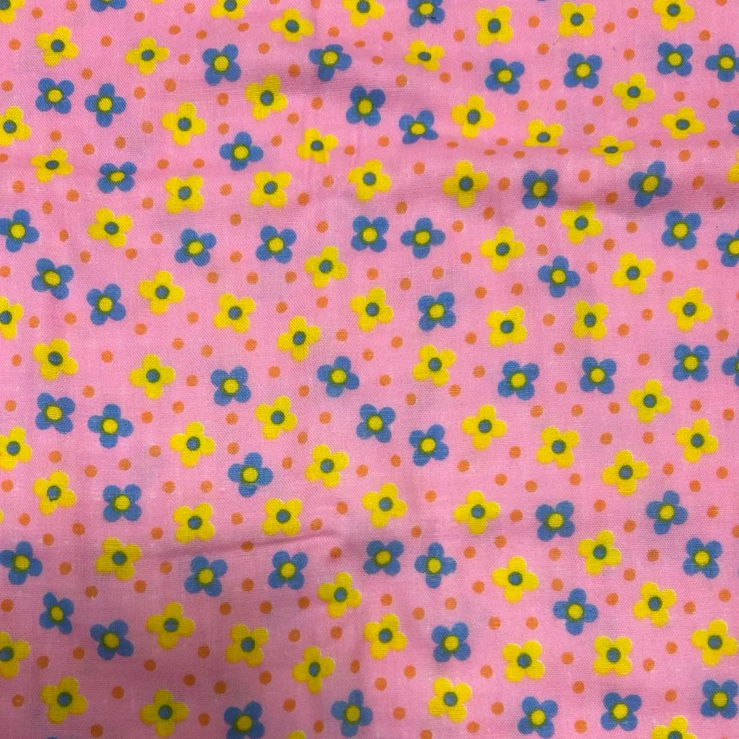 Thumbnail of Double gauze fabric, Ohajiki (Japanese glass marbles) pattern, pink