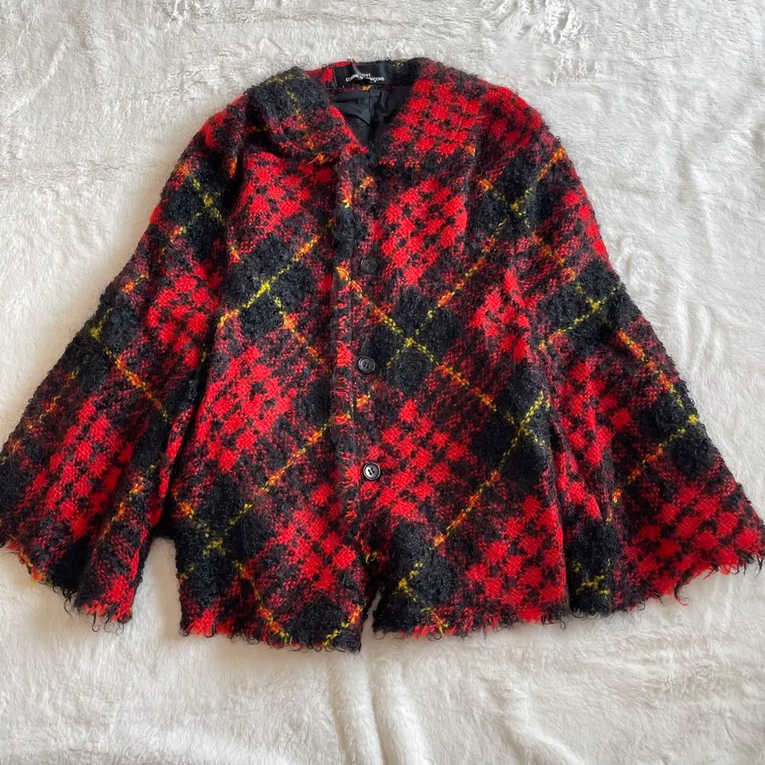 tricot COMME des GARÇONS ウールケープ ポンチョ 2025年最新】tricot COMME des GARCONS レディース ポンチョ