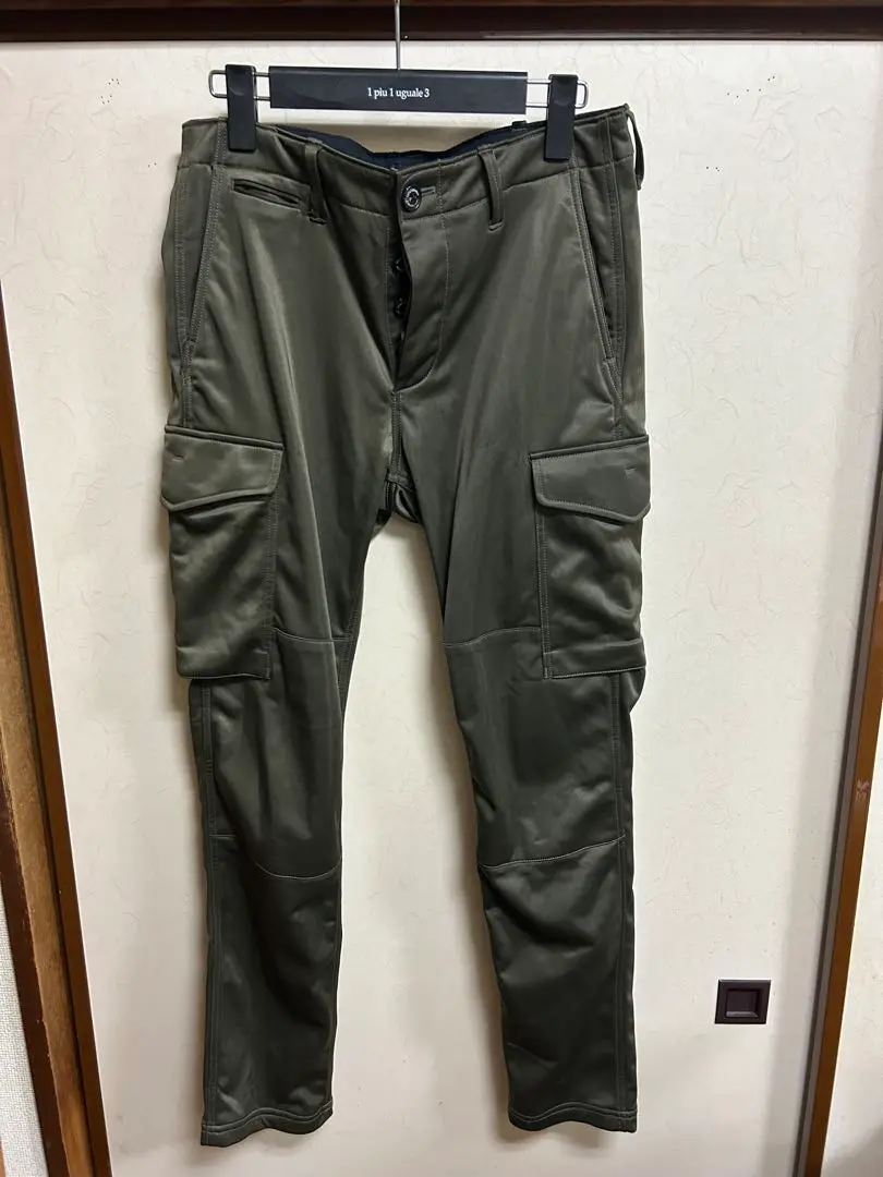 1piu1uguale3 SPORT カーゴ リブパンツ AKM 1piu1uguale3 EASY RIB CARGO PANTS AKM