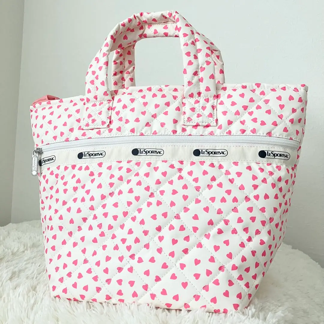 レスポートサック メディアムマルチトート コーラルハートキルト 神崎恵 MEDIUM MULTI TOTEコーラルハートキルト（トートバッグ