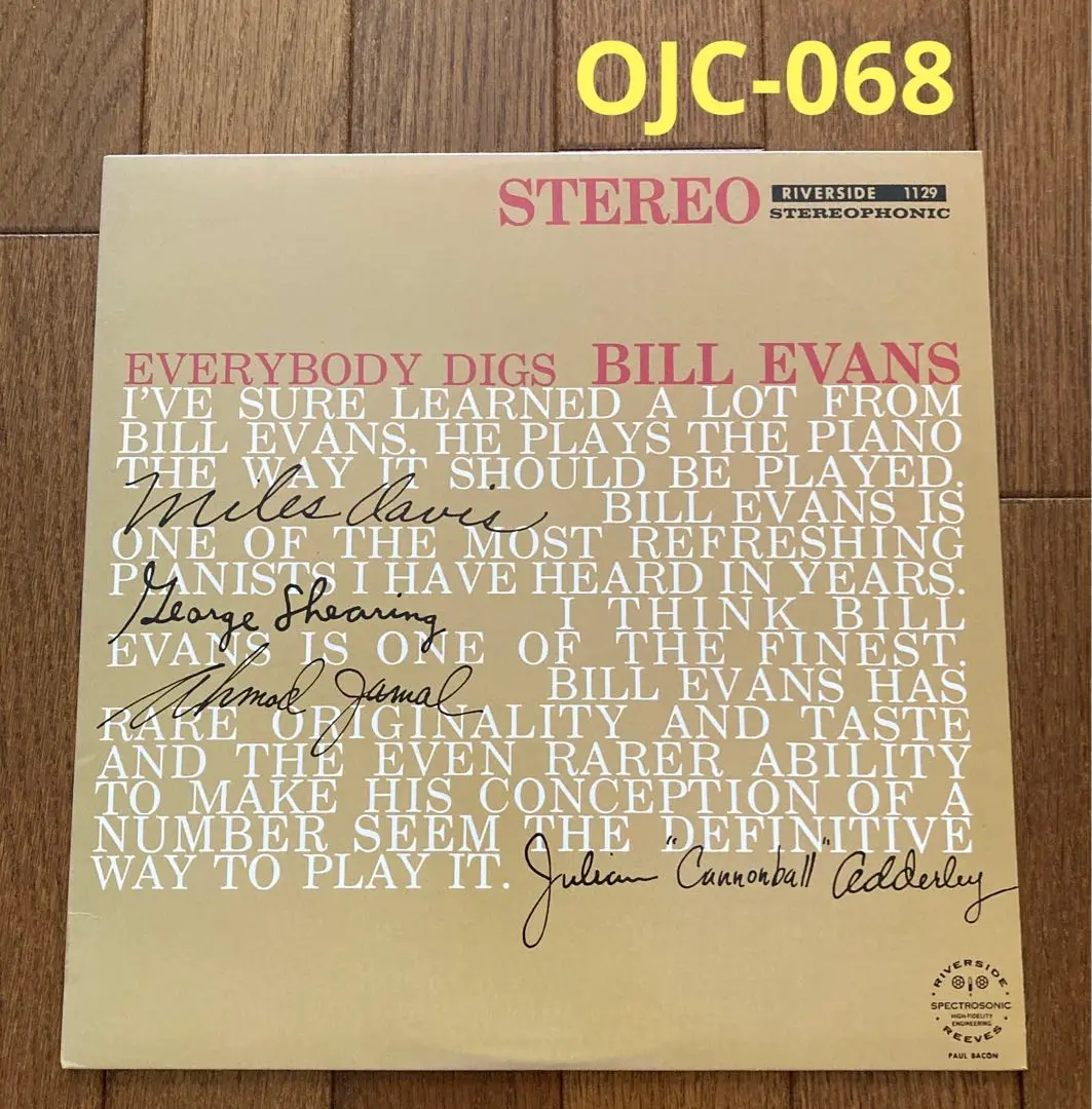bill evance everybody digs レコード　新品未開封 EVANS,BILL - Everybody Digs Bill Evans - Amazon.com Music