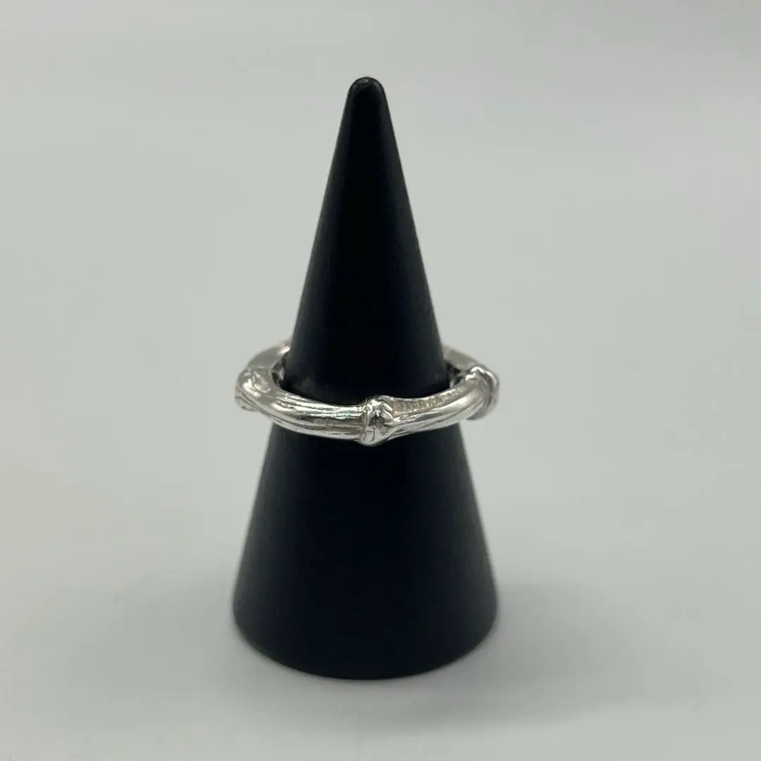 最終価格【希少品】【美品】TIFFANY & COティファニーバンブーリング8号 ▪︎ vintage tiffany 1996 bamboo ring 8-11号 sold out bamboo