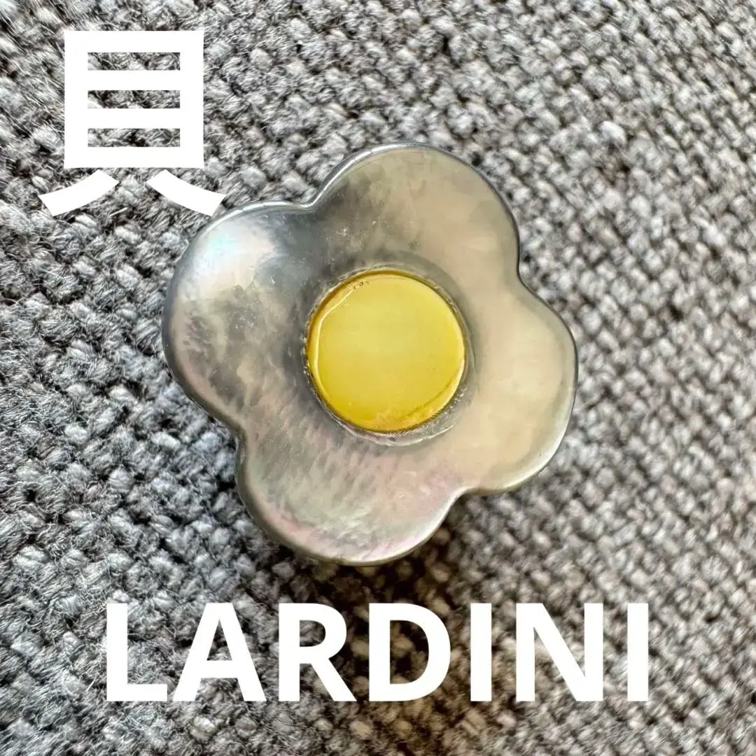✨格安セール！✨ラルディーニピンバッジ✨大人オシャレ！ 新品ラルディーニLARDINIブートニエール フラワーピンバッジ 4個