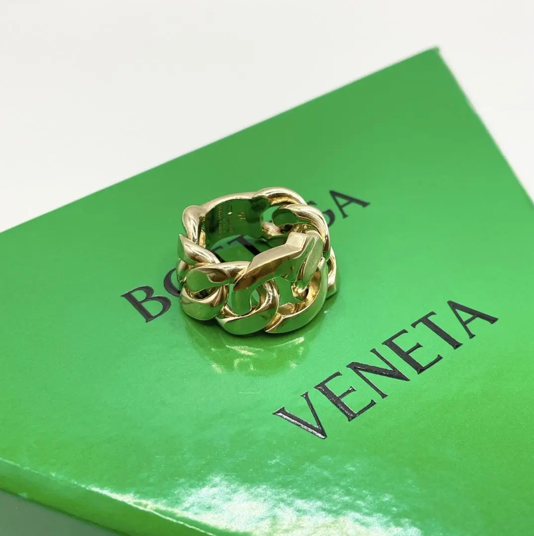 【新品未使用】BOTTEGA VENETA リング　ゴールド　ストーン　赤 楽天市場】ボッテガヴェネタ（指輪・リング｜レディース