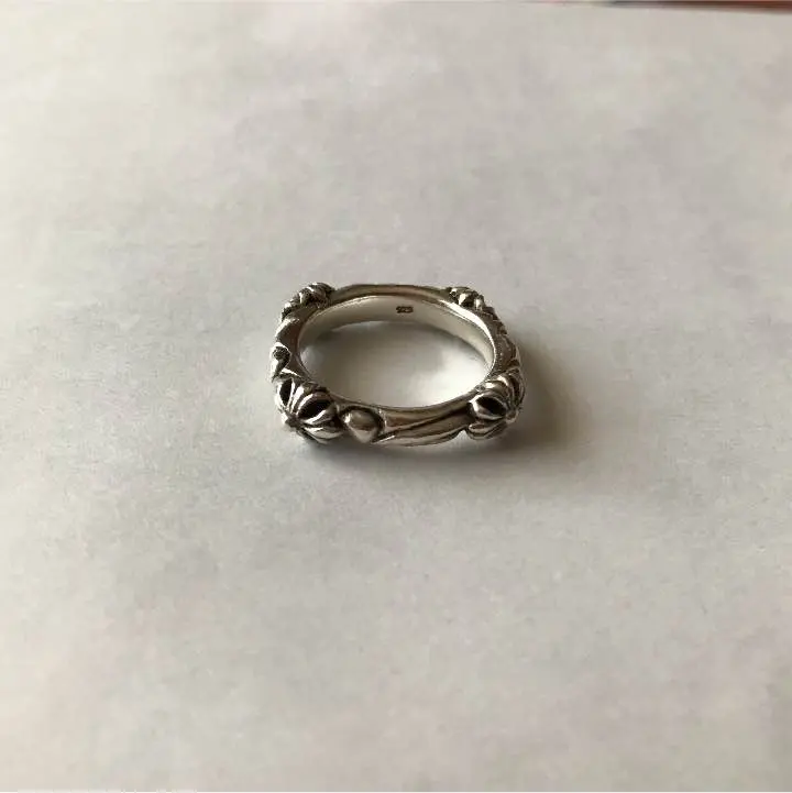 Thumbnail of Silver ring, size 20