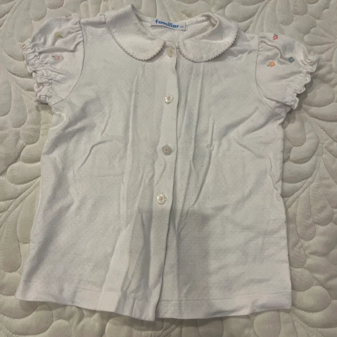 familiar 90cm 白色 襯衫 的縮圖