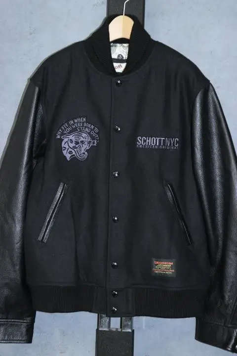 schott ショット フルデコ スタジャン ワッペン ブラック 牛革 Yahoo!オークション - ( SHOTT ショット ) ロゴ スター 星柄