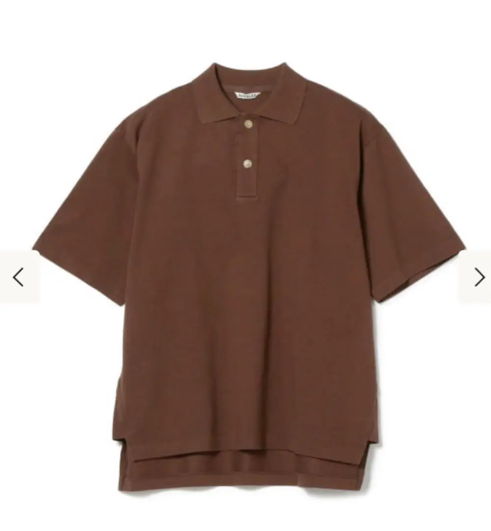 AURALEE 22SS ポロシャツ　サイズ3 楽天市場】【中古】AURALEE HIGH GAUGE PIQUE DOUBLE CLOTH