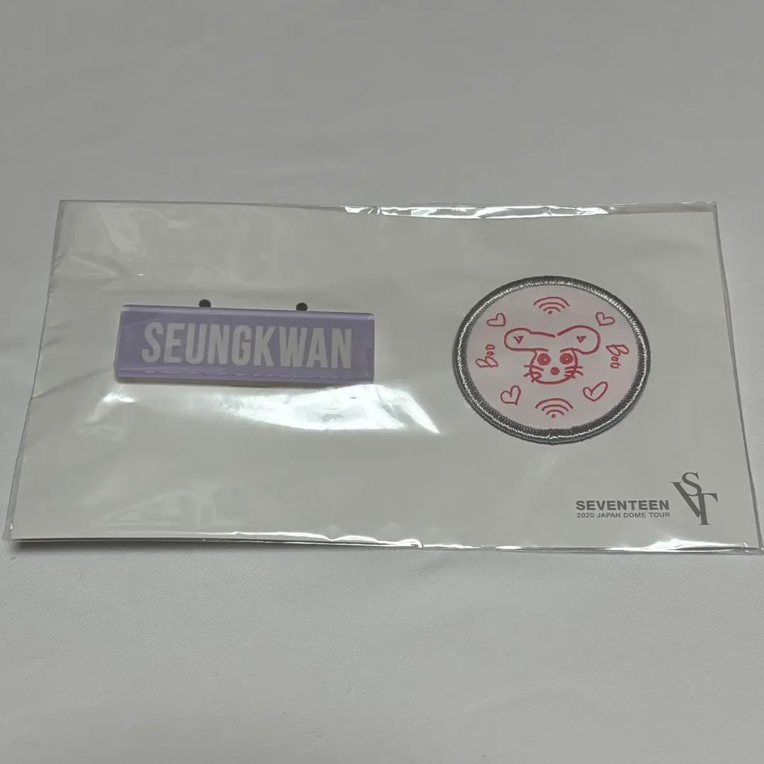 Thumbnail of SEVENTEEN Dome Goods Name Patch Pin Badge - Seungkwan