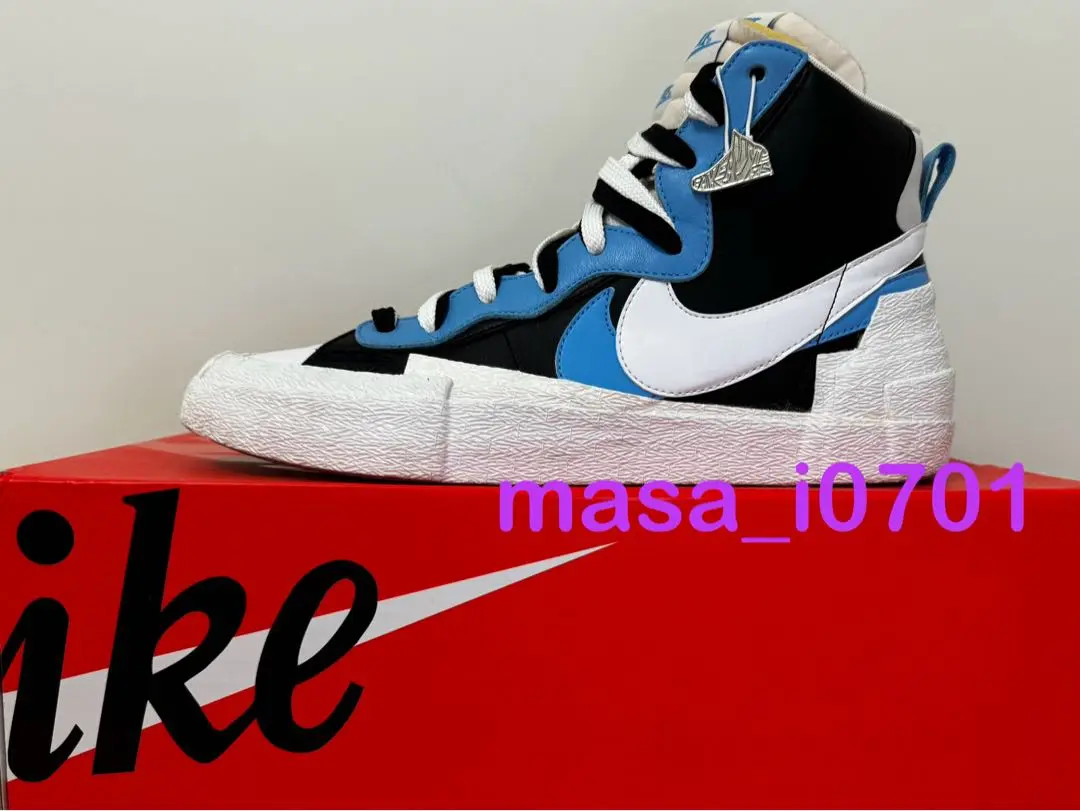 2025年最新】sacai × nike blazer mid black / blueの人気
