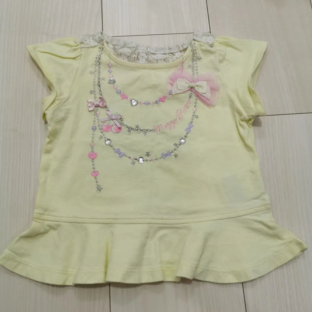 Thumbnail of Mezzo Piano 90cm Top T-shirt Short Sleeve Yellow