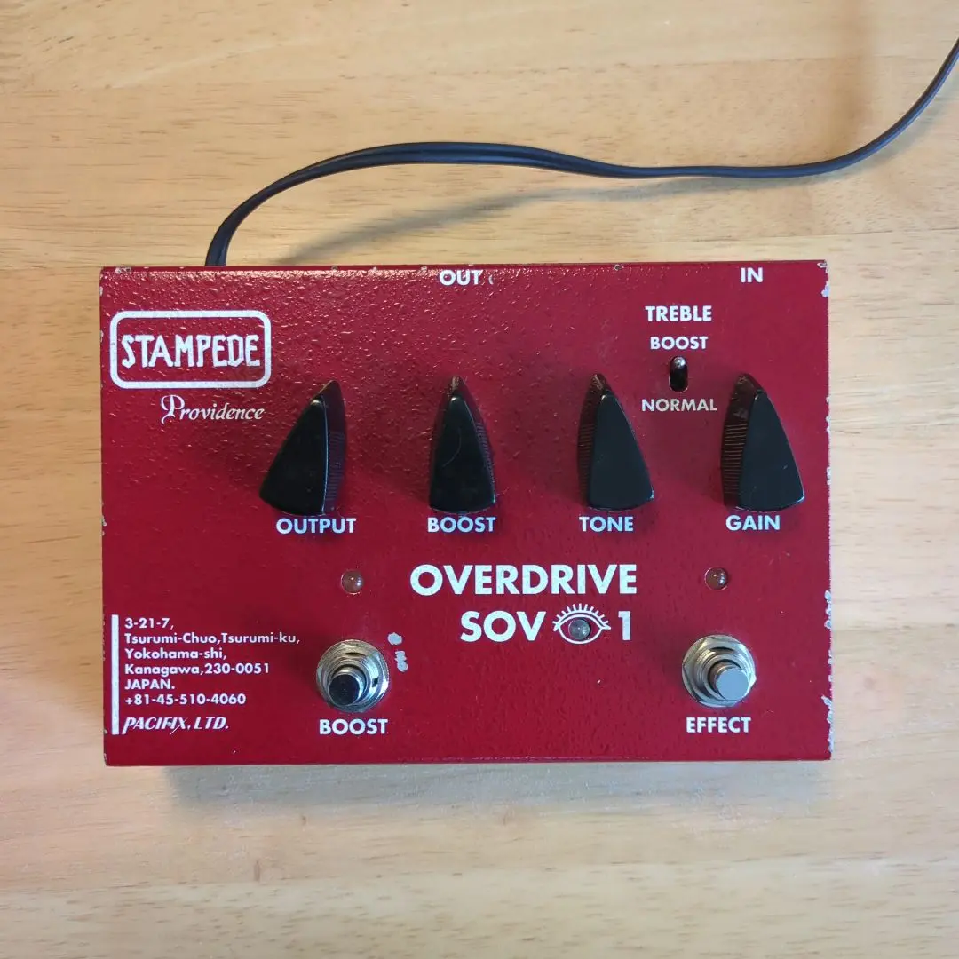 Providence STAMPEDE OVERDRIVE SOV-1 - エフェクターファッション