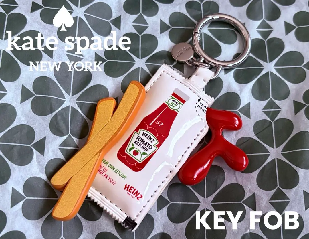 【ケイトスペード】トマトケチャップ ハインツ iPhone15ケース Heinz X Kate Spade New York Glitter I Phone 15 Pro Max Case