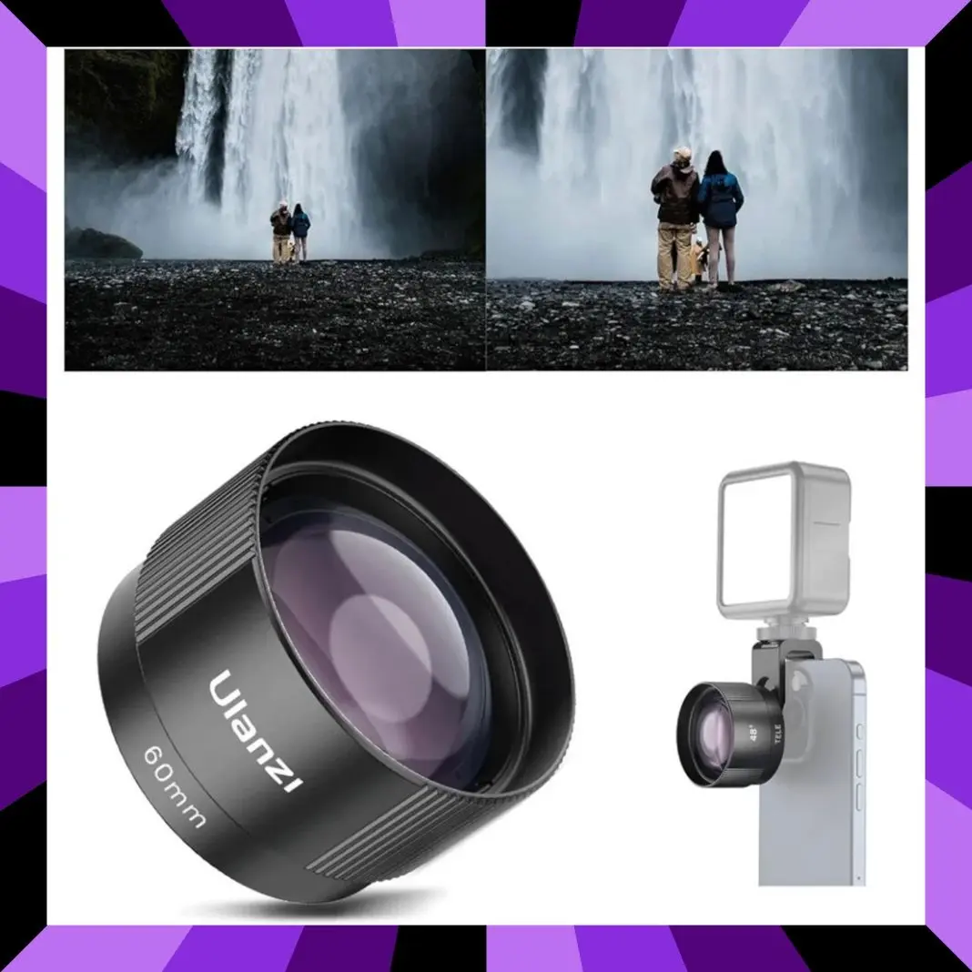 Ulanzi CL-006 60mmテレフォトレンズ Amazon.co.jp: ULANZI CL-006 電話望遠レンズ。 : 家電＆カメラ