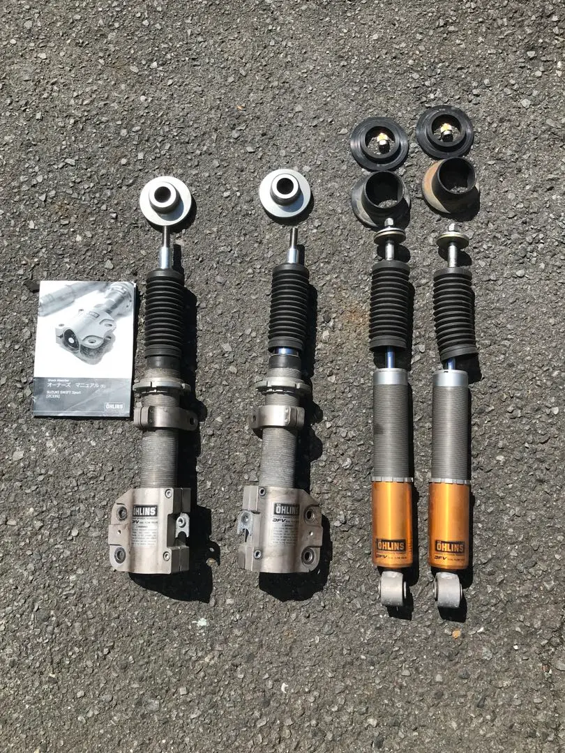 OHLINS DFV フロント倒立式 シリンダーカートリッジ ジャンク品