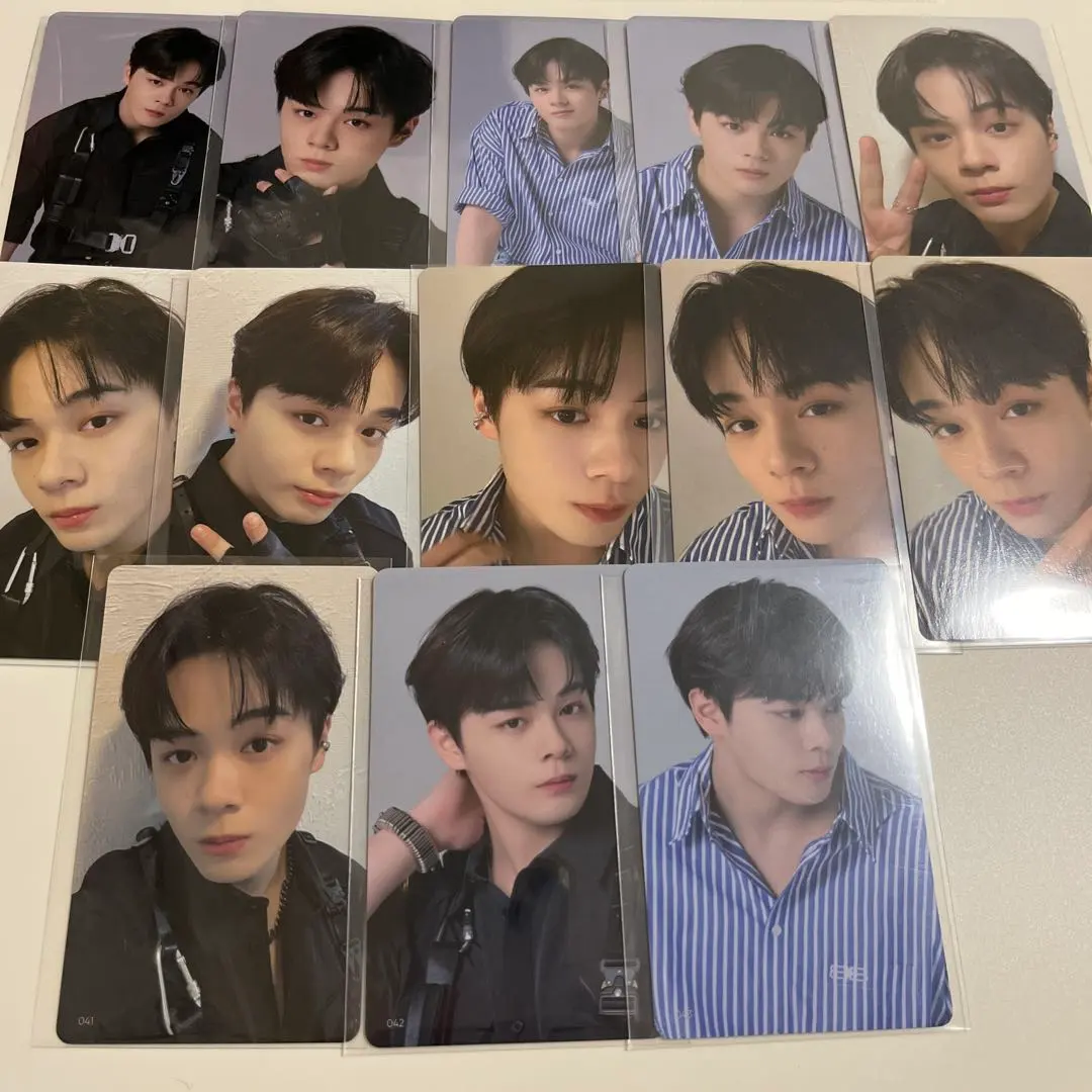 Thumbnail of Sion Tsurubo (JO1) trading cards 031-043 BTD Complete set