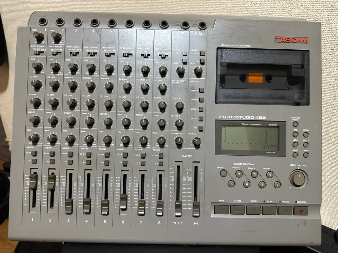 TASCAM 488 MTR マルチトラックレコーダー TASCAM 488 マルチトラックレコーダー ジャンク 送料込