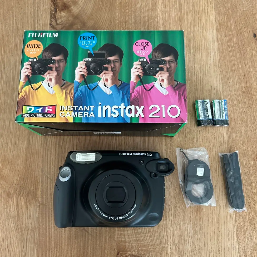 FUJI FILM INSTAX210 インスタックス　ワイド　おまけ付き　1 チェキ FUJIFILM 富士フィルム インスタントカメラ チェキWIDE