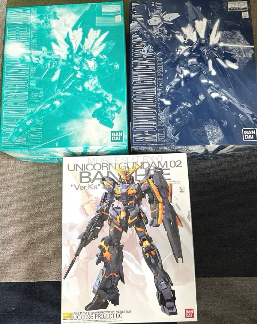 MG 1/100 小説版ユニコーンガンダム2号機バンシィVer.Ka 最終