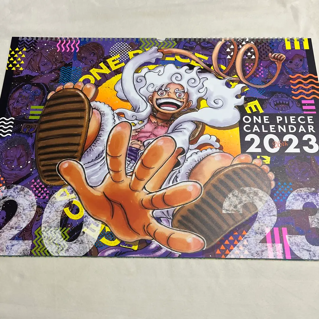 【美品】ワンピース　大判　カレンダー　ポスター　イラスト　集英社　ジャンプ☆ アクリル ドット コム 2024公式店舗 [美品]ワンピース 大判