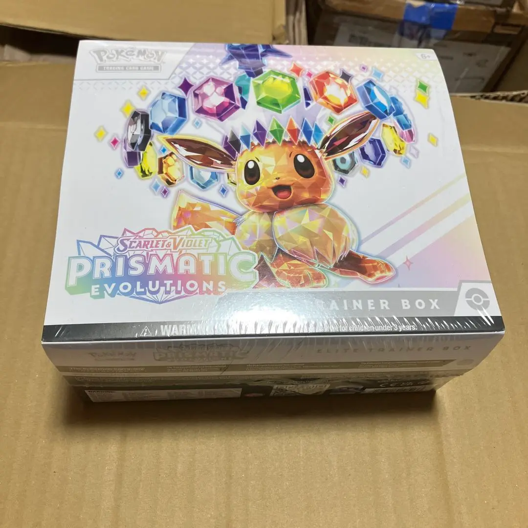 プリズマティックエボリューションズ エリートトレーナーボックス ☆フォローで5％OFF！【新品未開封｜海外限定BOX｜ETB