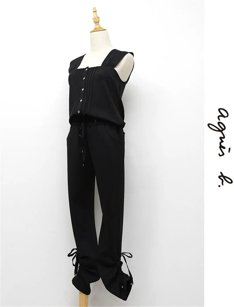 【未使用・美品】To b. by agnès b. ワイドサロペット オールインワン｜To b. by agnès b.（トゥービー バイ