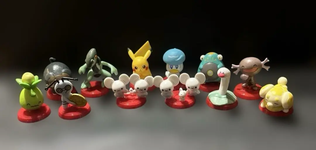 ポケモン　チョコエッグ　台座付きミニフィギュア　21個セット ポケモン チョコエッグ 台座付きミニフィギュア 21個セット