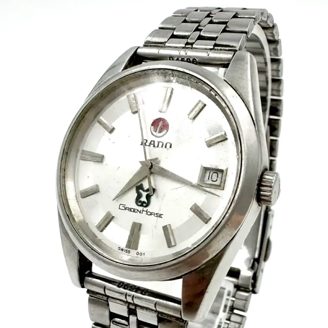 70s 希少 未使用 RADO グリーンホース 純正ブレス スイス製 腕時計 2025年最新】ラドー グリーンホースの人気アイテム - メルカリ