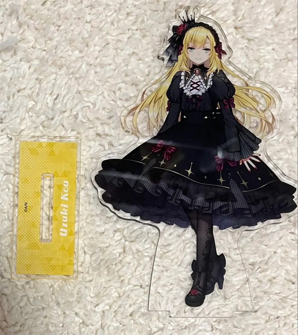 卯月コウ エイプリルフール 缶バッジ 24個 にじさんじ 卯月コウ エイプリルフールグッズ アクリルスタンド