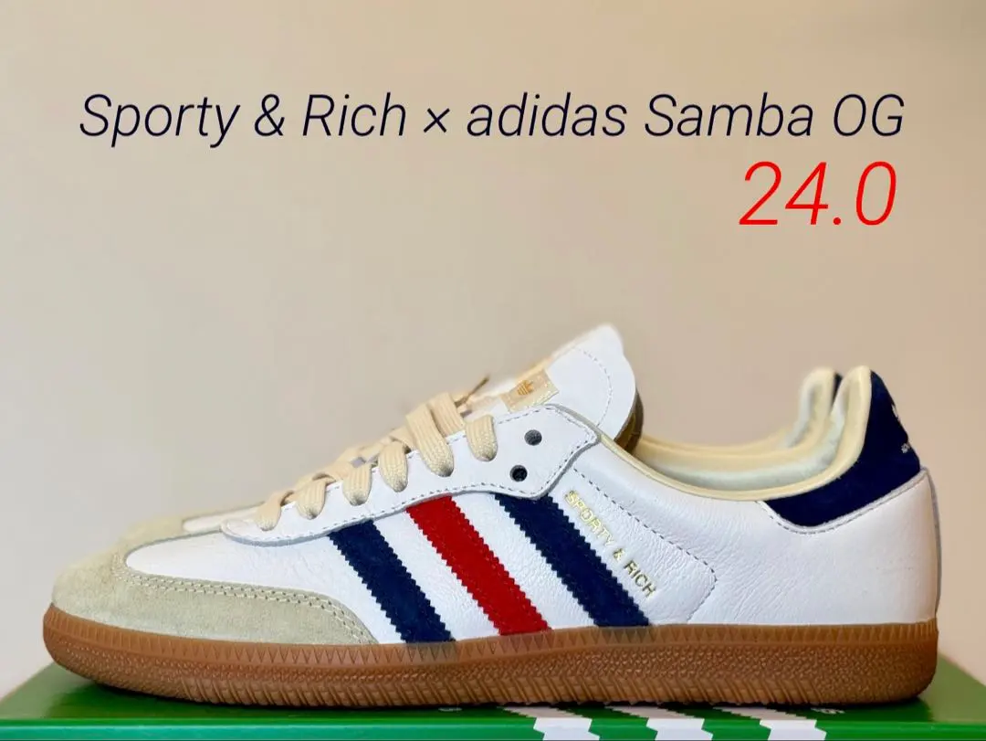 Sports&Rich アディダス samba コラボ　27.0 Sporty & Rich x ADIDAS SAMBA 販売情報 – SNEAKER HACK